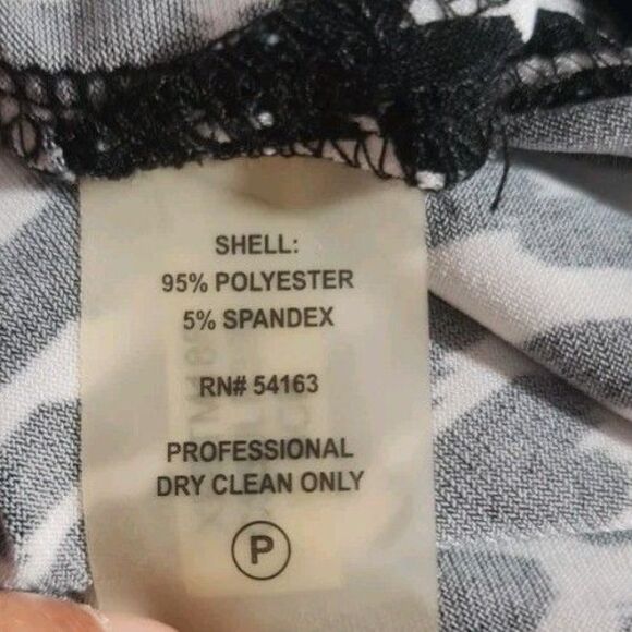 Calvin Klein Women Plus Size 3X Animal Print Knit Stretchy Button Up Top  83P - Picture 5 of 6